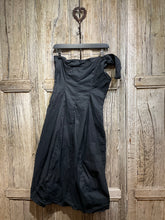 Preloved Black One-Shoulder Cotton Jumpsuit