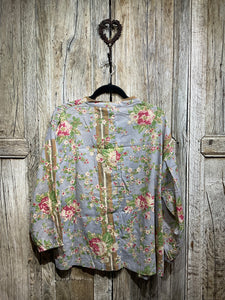Preloved Floral Shirt 44767