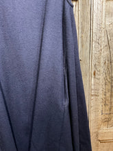 Preloved Navy Wool Pinafore Dress