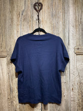 Preloved PART TWO Navy V-Neck Cashmere Jumper