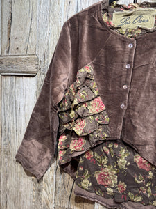 Les Ours Laine Ras Bois De Rose Jacket AW25