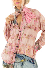 Preloved Magnolia Pearl Shea Floral Kelly Western Shirt 1405