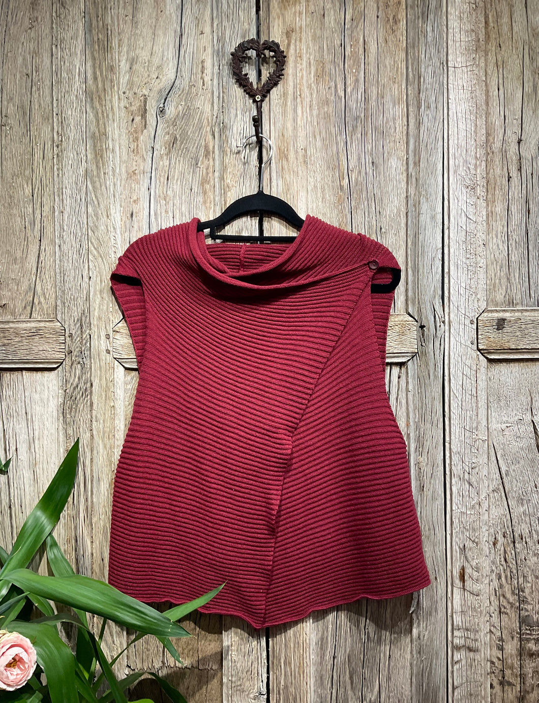 Preloved OSKA Ruby Cowl Top
