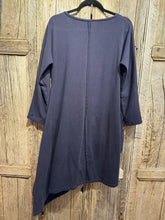 Preloved Officinae Navy Jersey Tunic Top