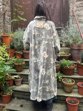 JLS Floral Velvet Coat D49J