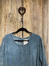 Preloved EIRA Blue Needlecord Dress