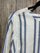 Preloved YOU MUST CREATE Blue and White Stripe Top