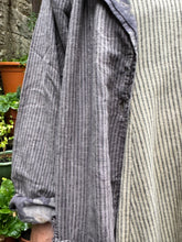JLS Button Up Reversible Grey Long Duster Dress Coat D39