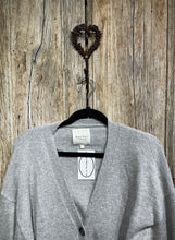 Preloved PART TWO Grey Wool Mix Boyfriend Cardigan