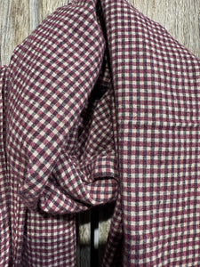THING Mini Check Wine Scarf 7087 AW25