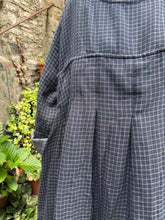 JLS Navy Check Soft Cotton Dress D55A
