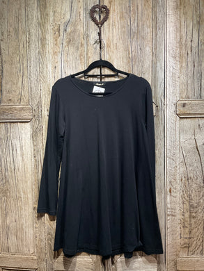 Preloved MAMA B Black Jersey Tunic Dress