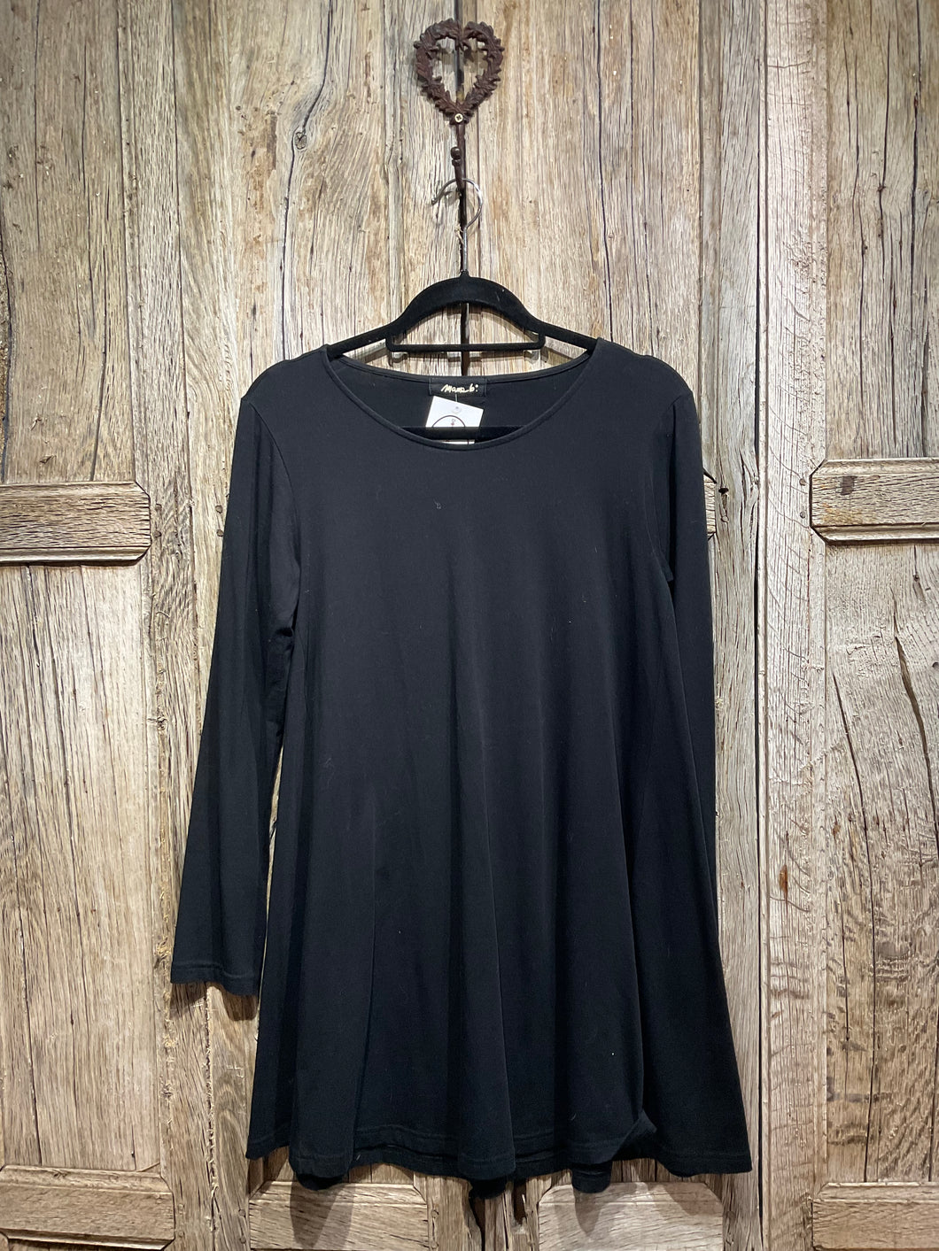 Preloved MAMA B Black Jersey Tunic Dress