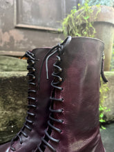 1725.a Burgundy Leather Boot AW24