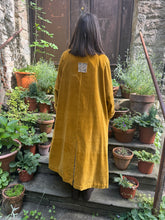 JLS Ochre Velvet Coat D49