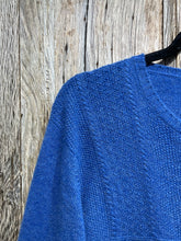 Preloved BRORA Blue Cashmere Jumper