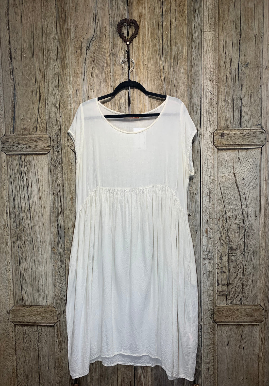 Preloved Privatsachen White Cotton Dress