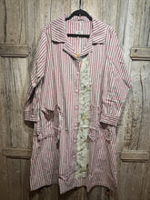 JLS Button Up Long Duster Dress Coat D30