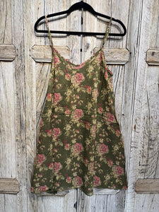 Les Ours Lea Cotton Mousse Fleurs Vest AW25