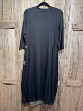 Preloved MAMA B Black Jersey Spot Check Dress