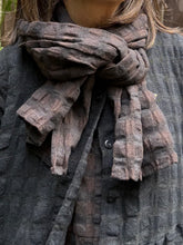 THING Cola Soft Check Scarf 7308 AW26