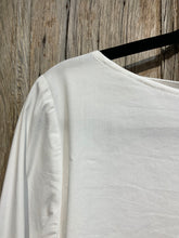 Preloved Officinae White Cotton Smock Top