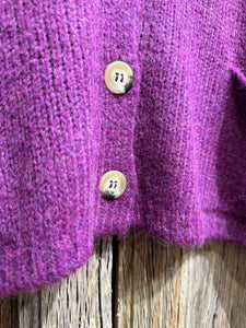 Alembika Purple Knit Sweater AS726P AW24