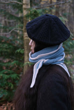 Oats & Rice Austen Airforce Blue Cashmere Scarf OR25-NS02