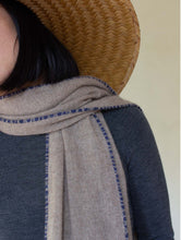 Oats & Rice Weaver Beige Cashmere Scarf OR25-S01