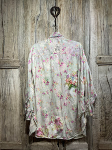 Preloved Magnolia Pearl Pressed Flowers Shirt 1624