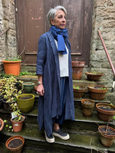 LUUKAA Navy Dress Coat 26Y0505 SS26