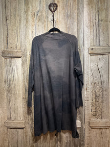Preloved OSKA Brown and Black Jersey Dress