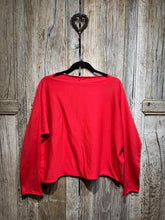 Preloved Officinae Red Wool Cardigan