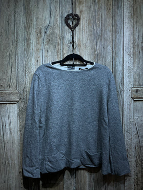 Preloved LES FILLES D’AILLEURS Grey Wool Mix Jumper