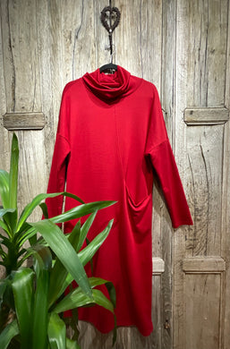 Preloved GRACILA Long Red Dress