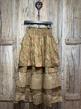 Les Ours Kais Cotton Cognac Fleurs Skirt AW25