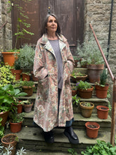 JLS Floral Velvet Coat D49I