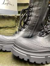 Lofina Gas Nero 4125 Leather Boots
