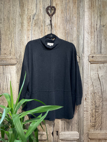 Preloved SAHARA Black Marl Tunic