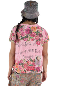 Magnolia Pearl Azalea Appliqué Sitting Bull 1875 T 1534