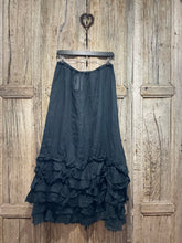 Preloved Privatsachen Black Rami Cotton Skirt