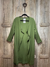 Preloved BELLA BLUE 100% Cotton Green Coat