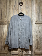 Preloved Oska Grey Linen Jacket