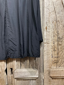 Preloved Black Silk Mix Shirt