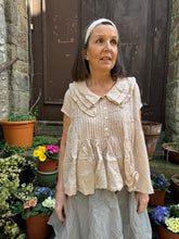 Les Ours Sora Stripe Rose Blouse SS26