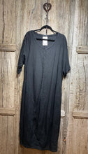Preloved Oska Black Linen Dress