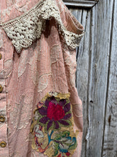 JLS Stripe Cotton Appliqué Vest 1076