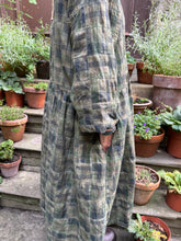JLS Green Patchwork Cotton Dress D60B