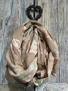 Les Ours Pauline Fleurose Scarf AW24