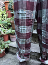 JLS Soft Check Cotton Trousers D51